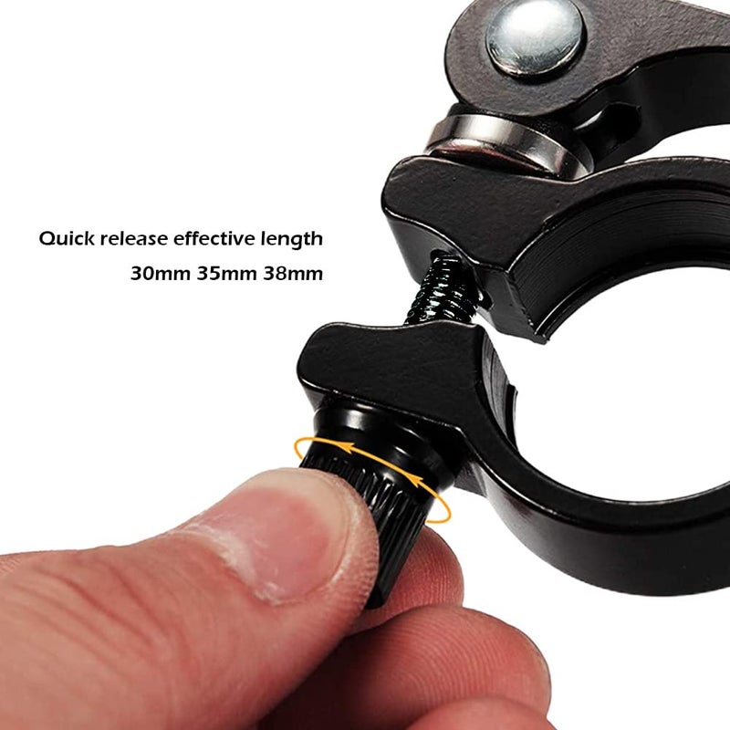 MagiDeal Bike Seat Post Quick Release Pin Binder Clamp Bolt Cycling Replacement Part Bicycle Alloy Seatpost - Image 5